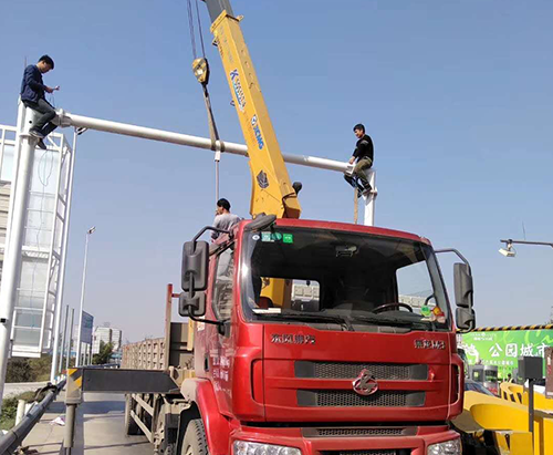 监控杆的预埋件基础施工步骤是什么